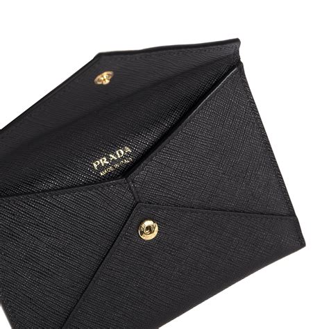 Prada saffiano envelope wallet